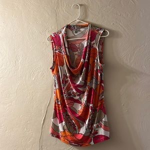 Worthington floral top